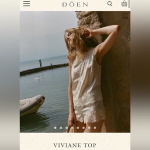 Doen Viviane Top in Silk